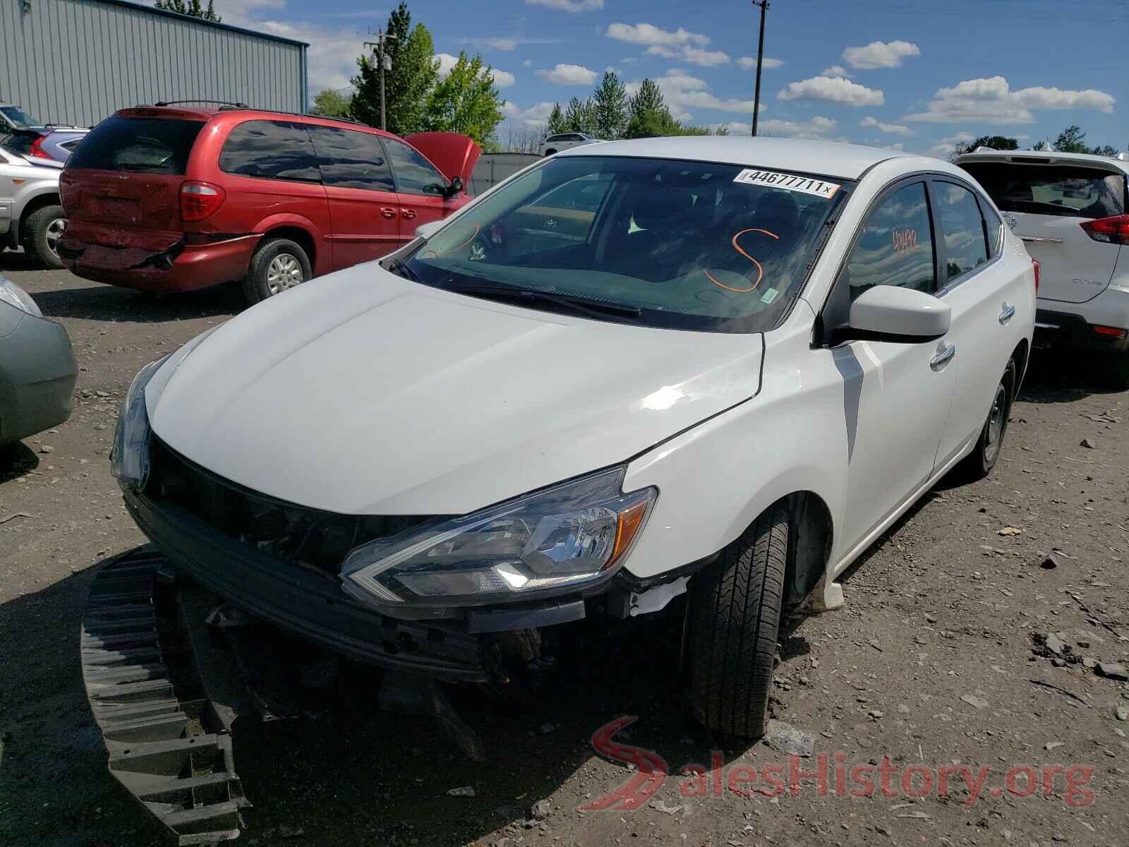 3N1AB7AP5KY343840 2019 NISSAN SENTRA