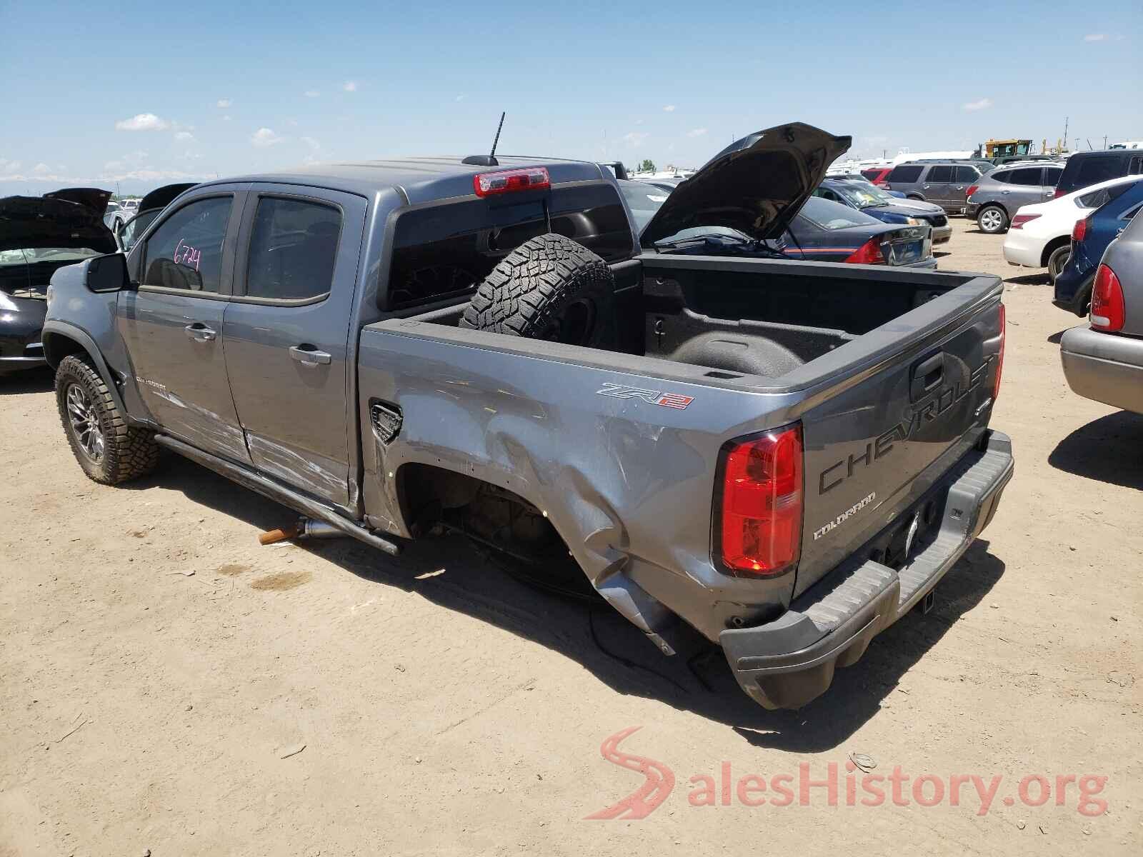 1GCGTEEN5M1145817 2021 CHEVROLET COLORADO