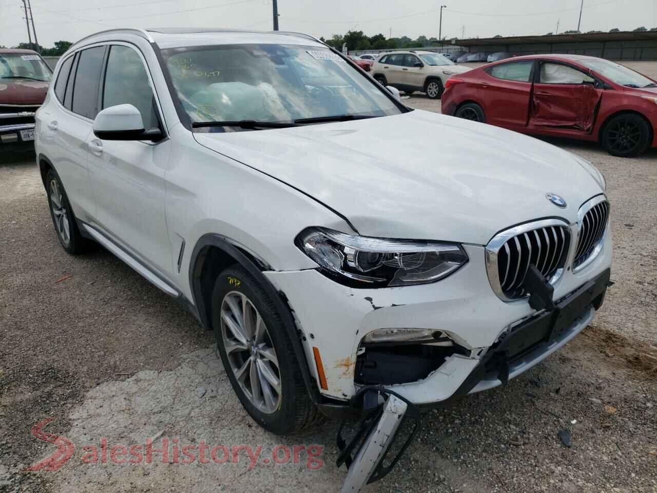 5UXTR7C58KLR52697 2019 BMW X3