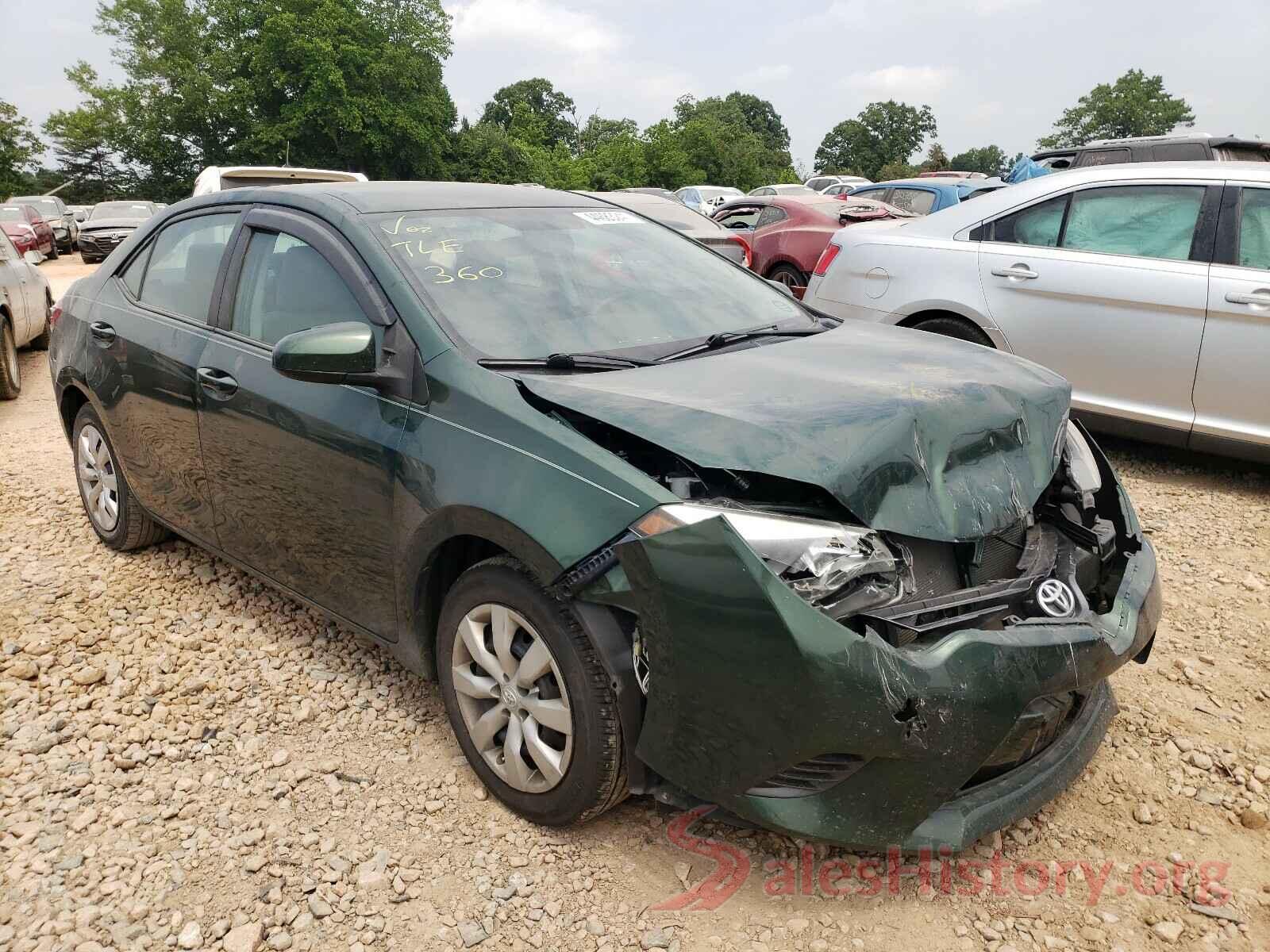 2T1BURHEXGC518389 2016 TOYOTA COROLLA