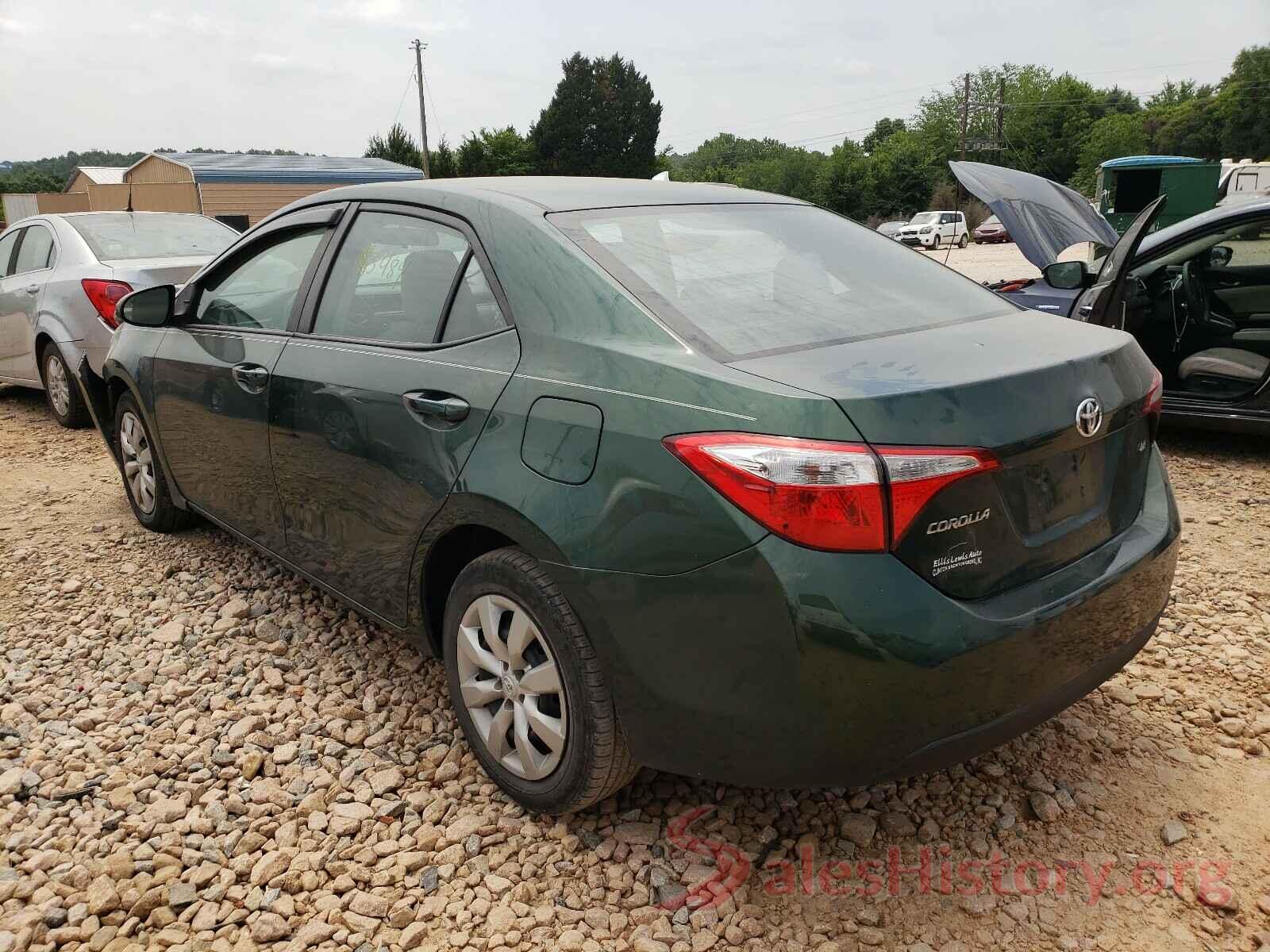 2T1BURHEXGC518389 2016 TOYOTA COROLLA