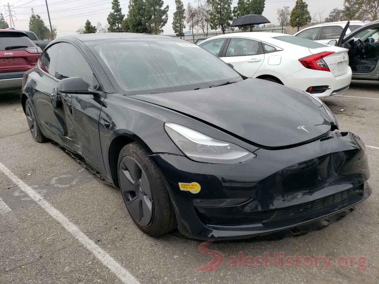 5YJ3E1EB1NF133728 2022 TESLA MODEL 3