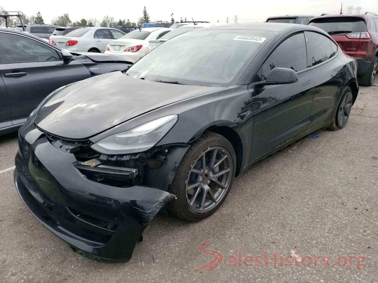 5YJ3E1EB1NF133728 2022 TESLA MODEL 3