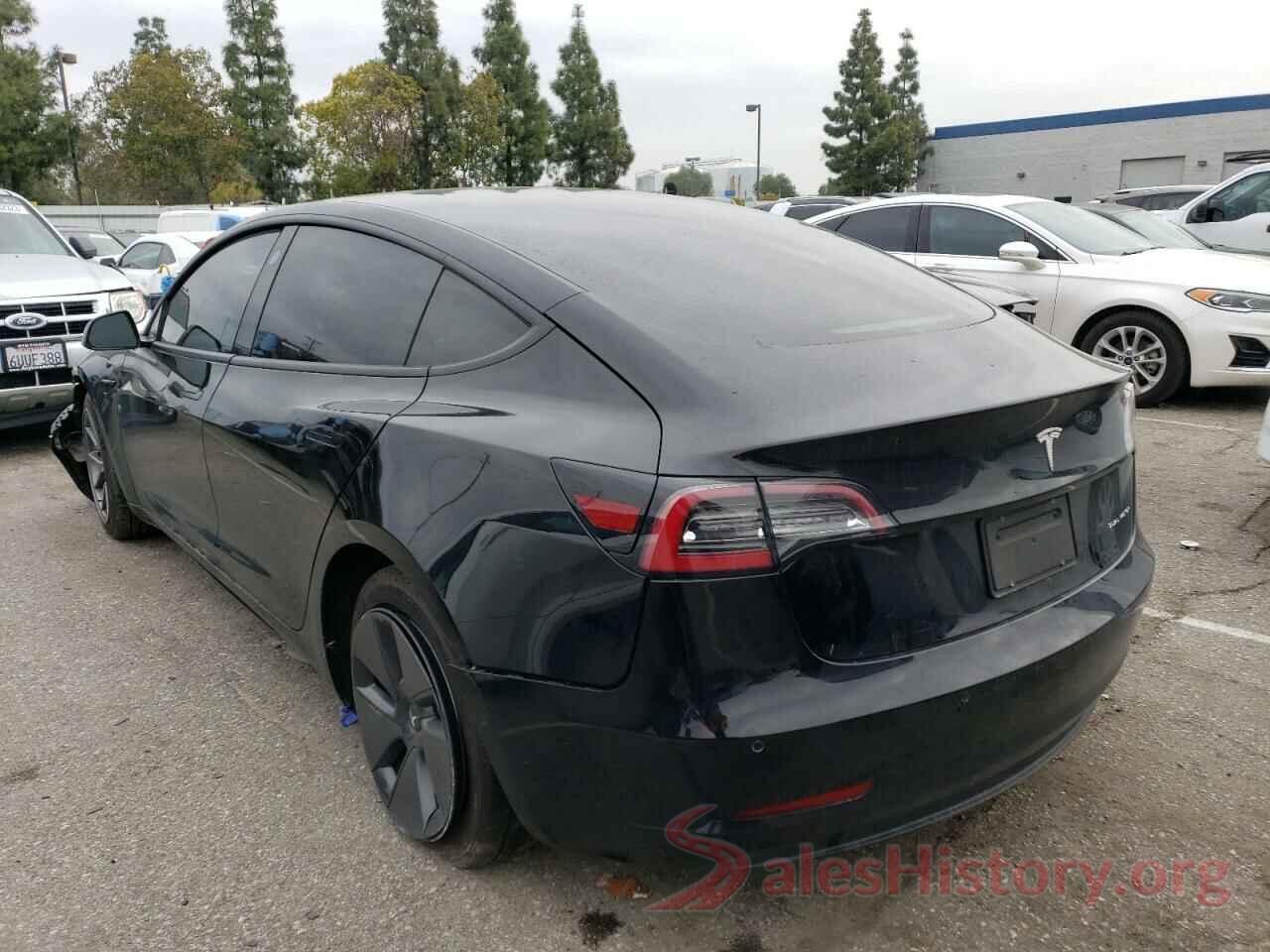 5YJ3E1EB1NF133728 2022 TESLA MODEL 3