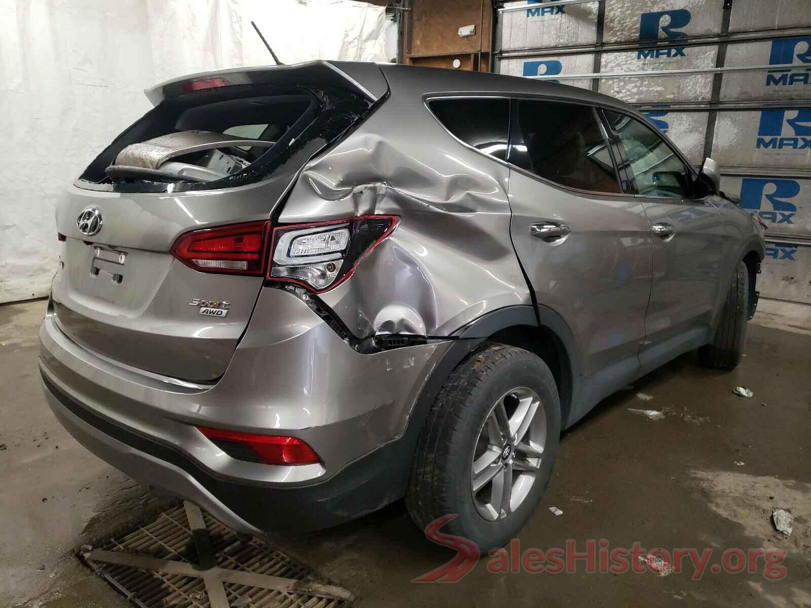 5NMZTDLB5JH075202 2018 HYUNDAI SANTA FE