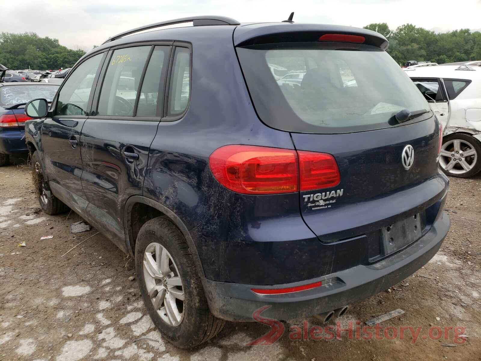 WVGBV7AX6GW523623 2016 VOLKSWAGEN TIGUAN