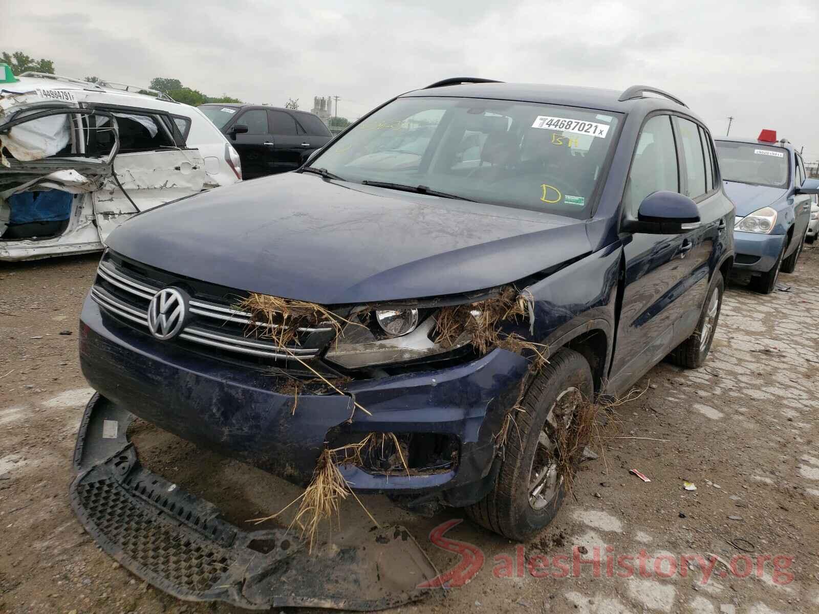 WVGBV7AX6GW523623 2016 VOLKSWAGEN TIGUAN