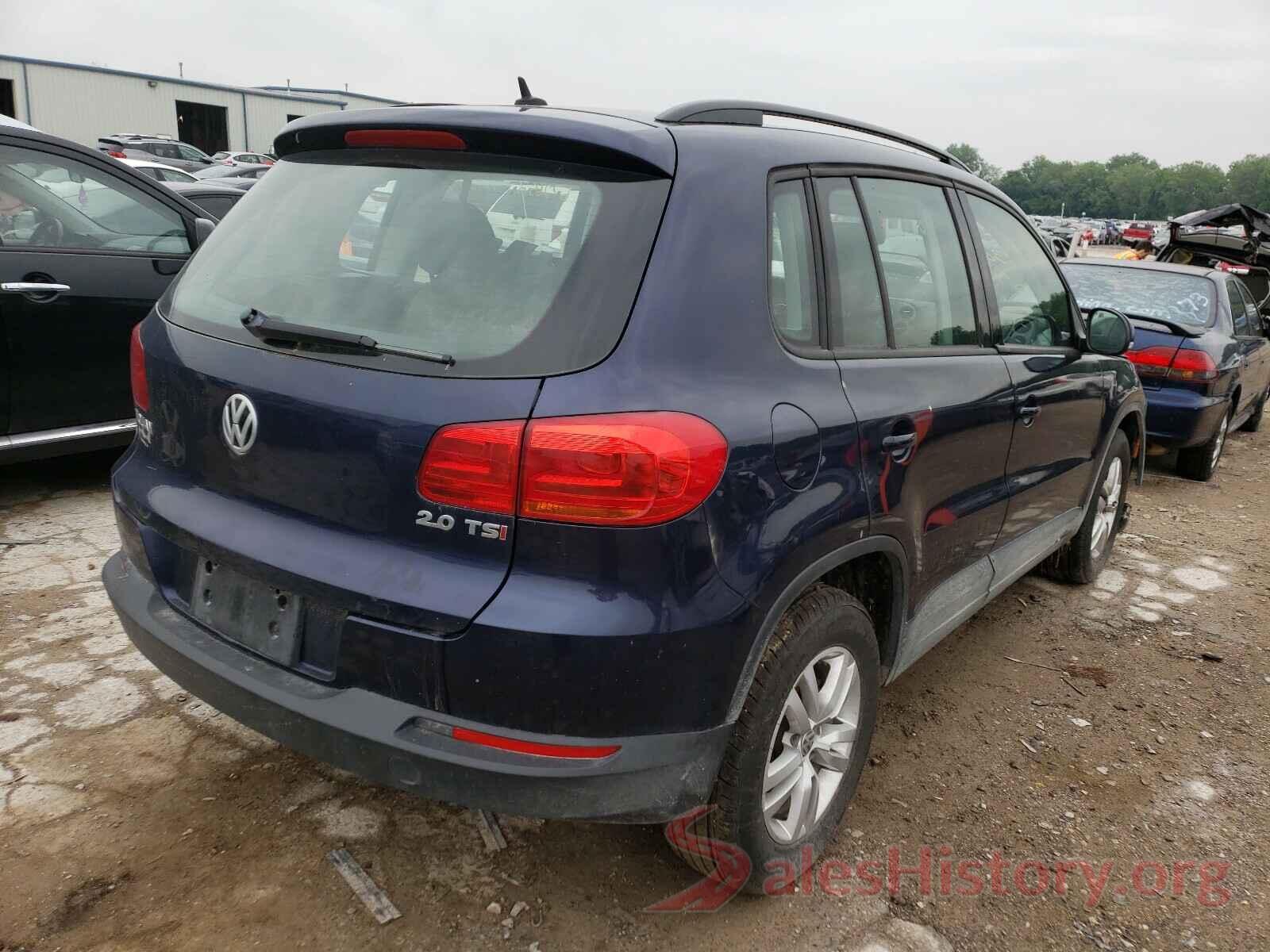 WVGBV7AX6GW523623 2016 VOLKSWAGEN TIGUAN