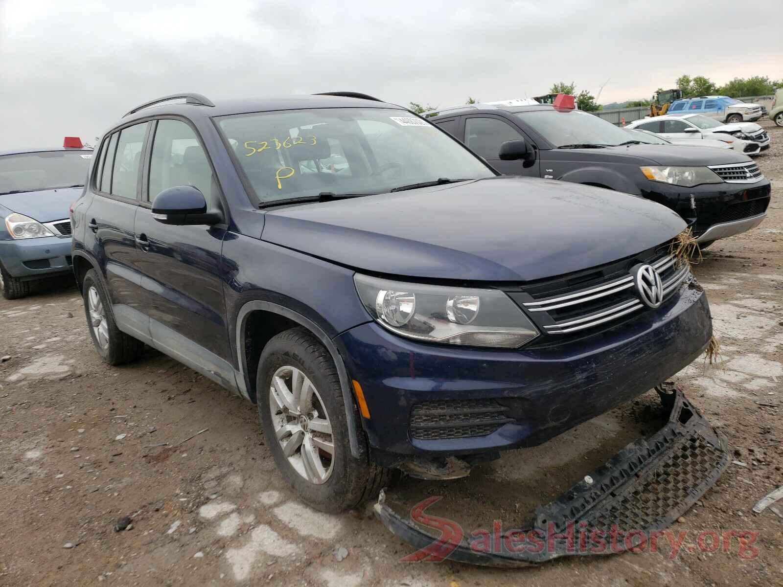 WVGBV7AX6GW523623 2016 VOLKSWAGEN TIGUAN