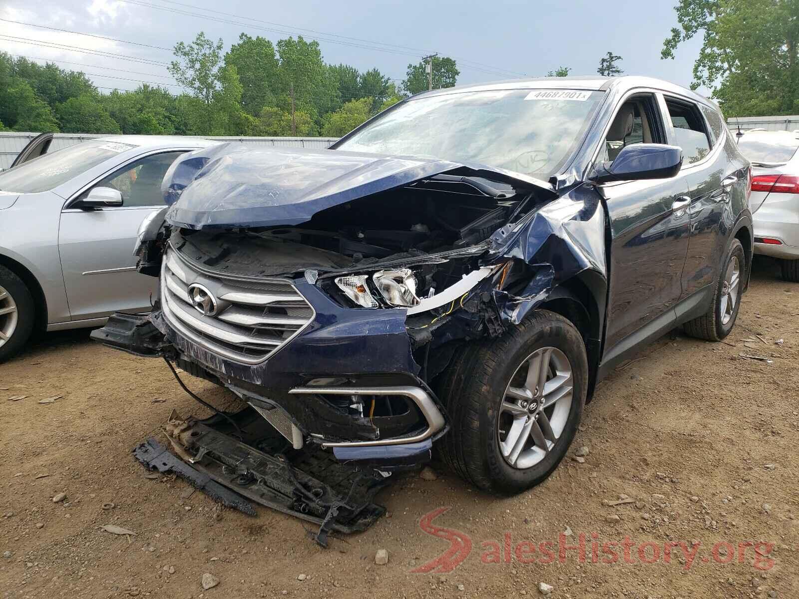 5XYZTDLB2HG456784 2017 HYUNDAI SANTA FE