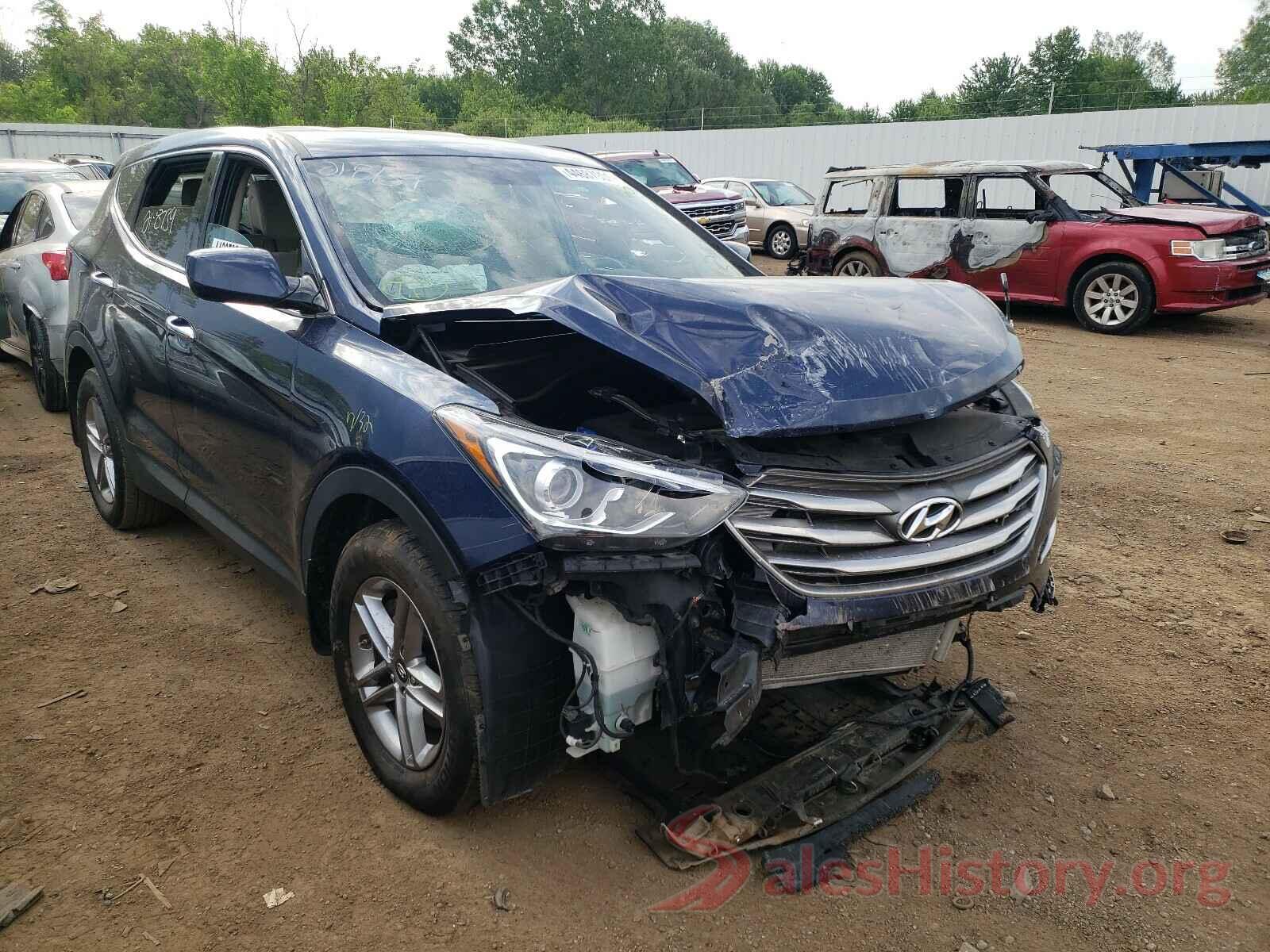 5XYZTDLB2HG456784 2017 HYUNDAI SANTA FE