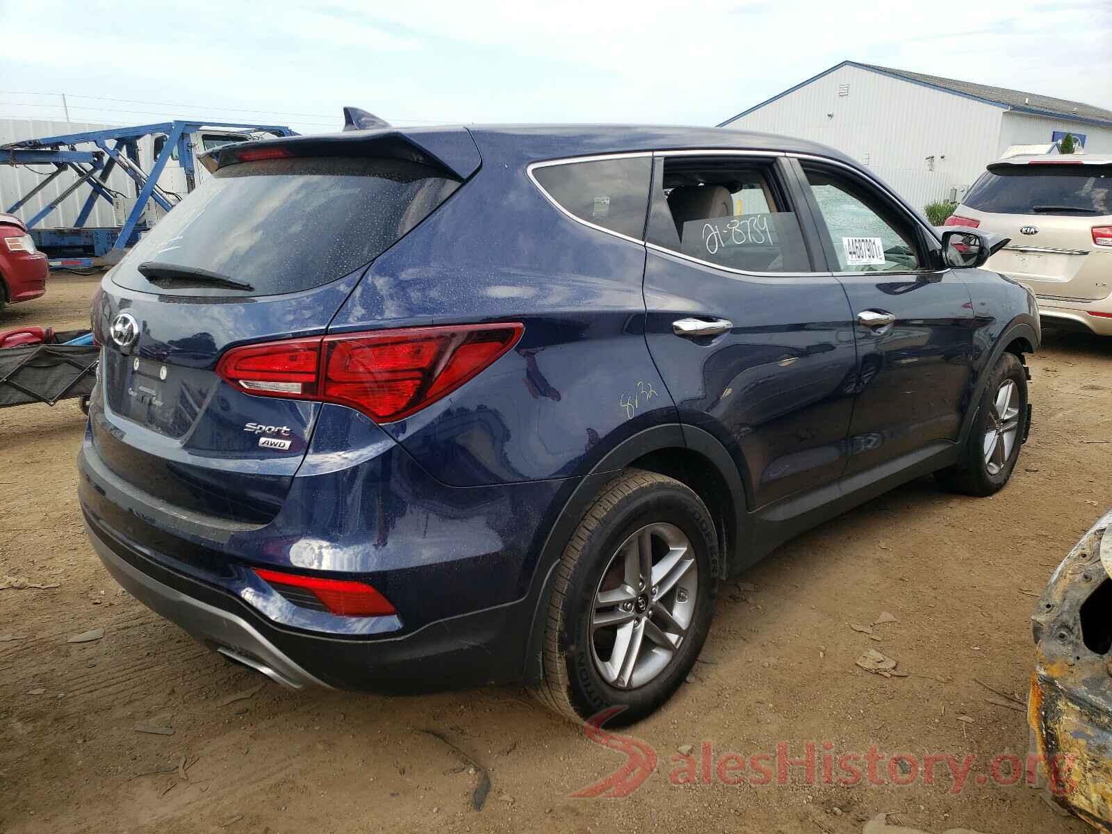 5XYZTDLB2HG456784 2017 HYUNDAI SANTA FE