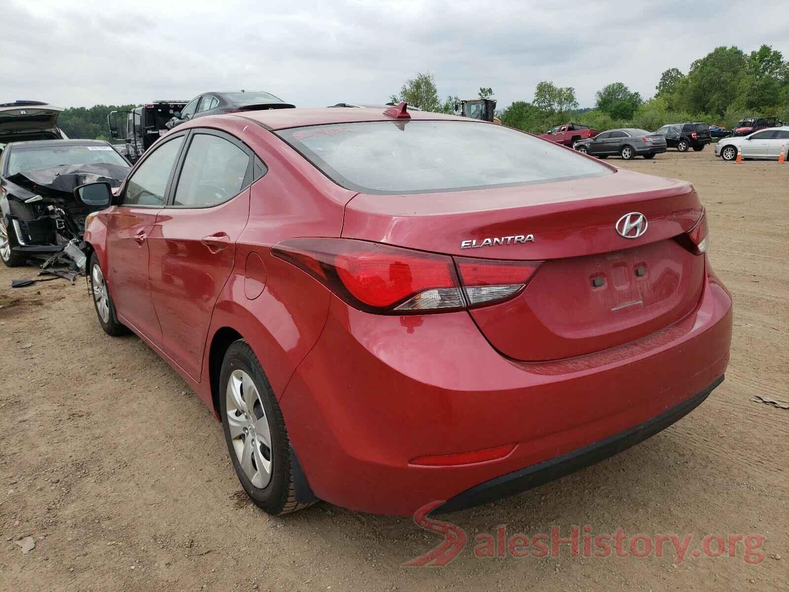 KMHDH4AE2GU541044 2016 HYUNDAI ELANTRA