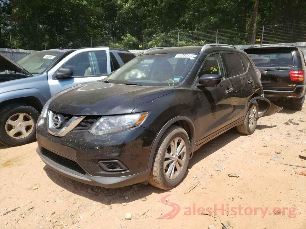 KNMAT2MT4GP655940 2016 NISSAN ROGUE