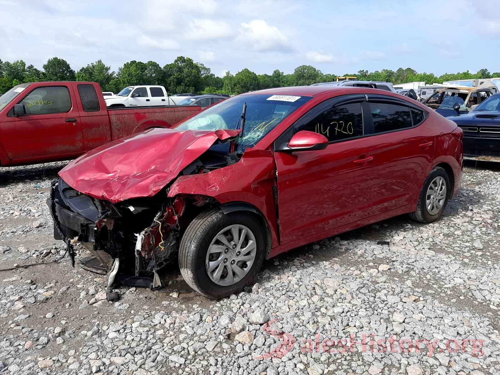 5NPD74LF4HH200706 2017 HYUNDAI ELANTRA