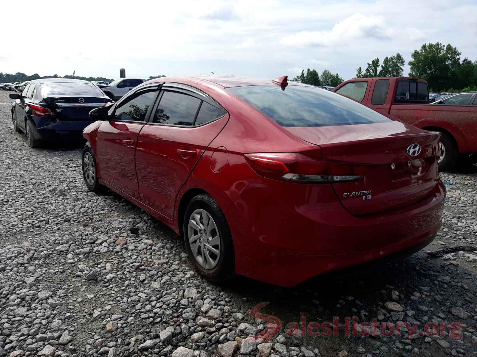 5NPD74LF4HH200706 2017 HYUNDAI ELANTRA