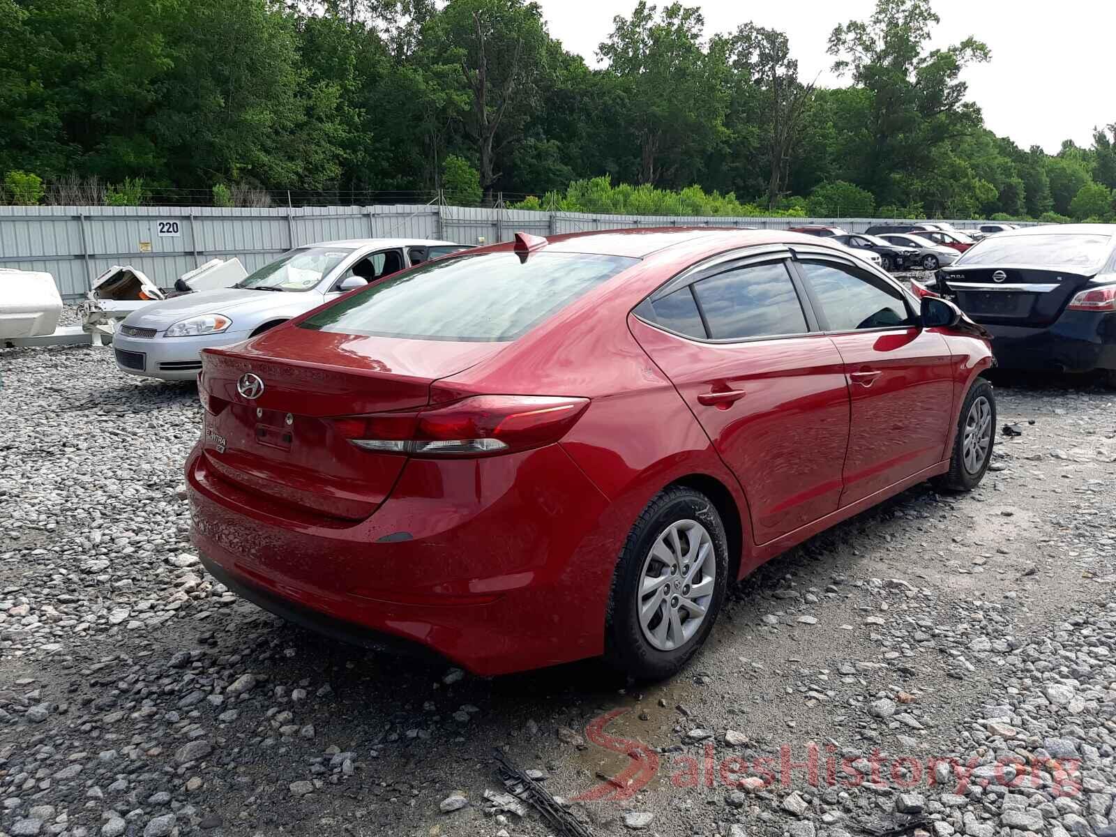 5NPD74LF4HH200706 2017 HYUNDAI ELANTRA