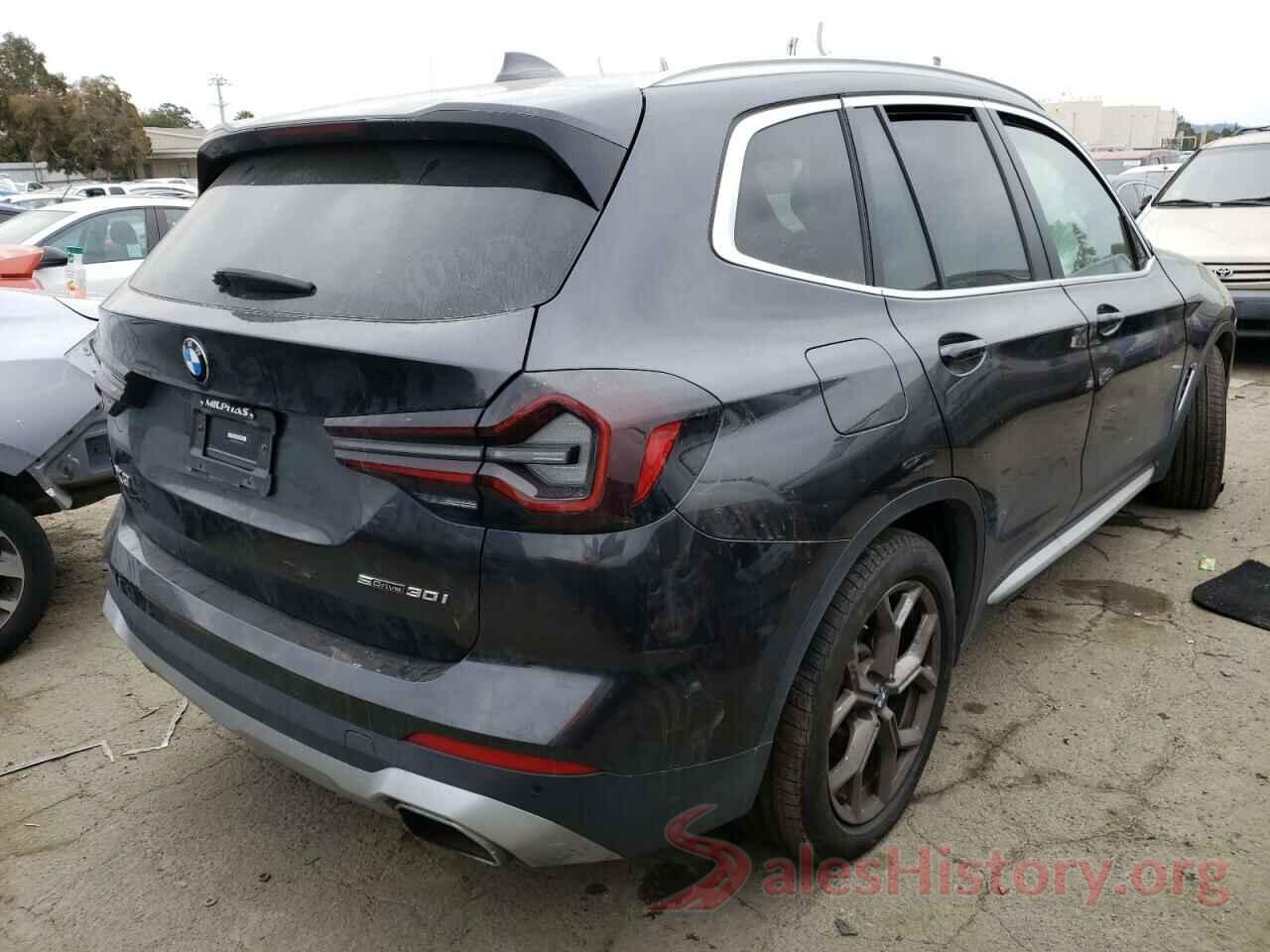 5UX43DP02N9M51535 2022 BMW X3