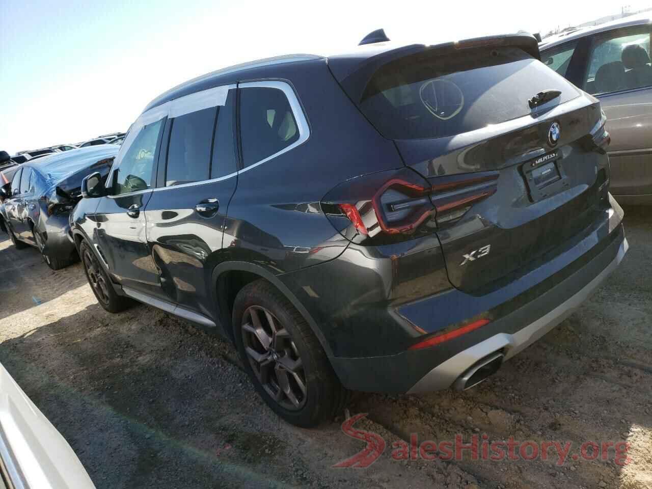 5UX43DP02N9M51535 2022 BMW X3