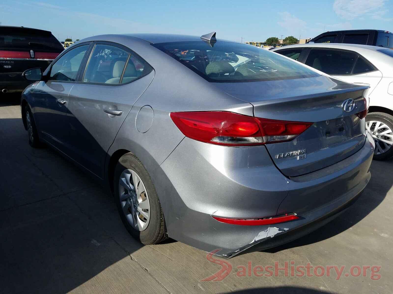 5NPD74LF6HH149421 2017 HYUNDAI ELANTRA