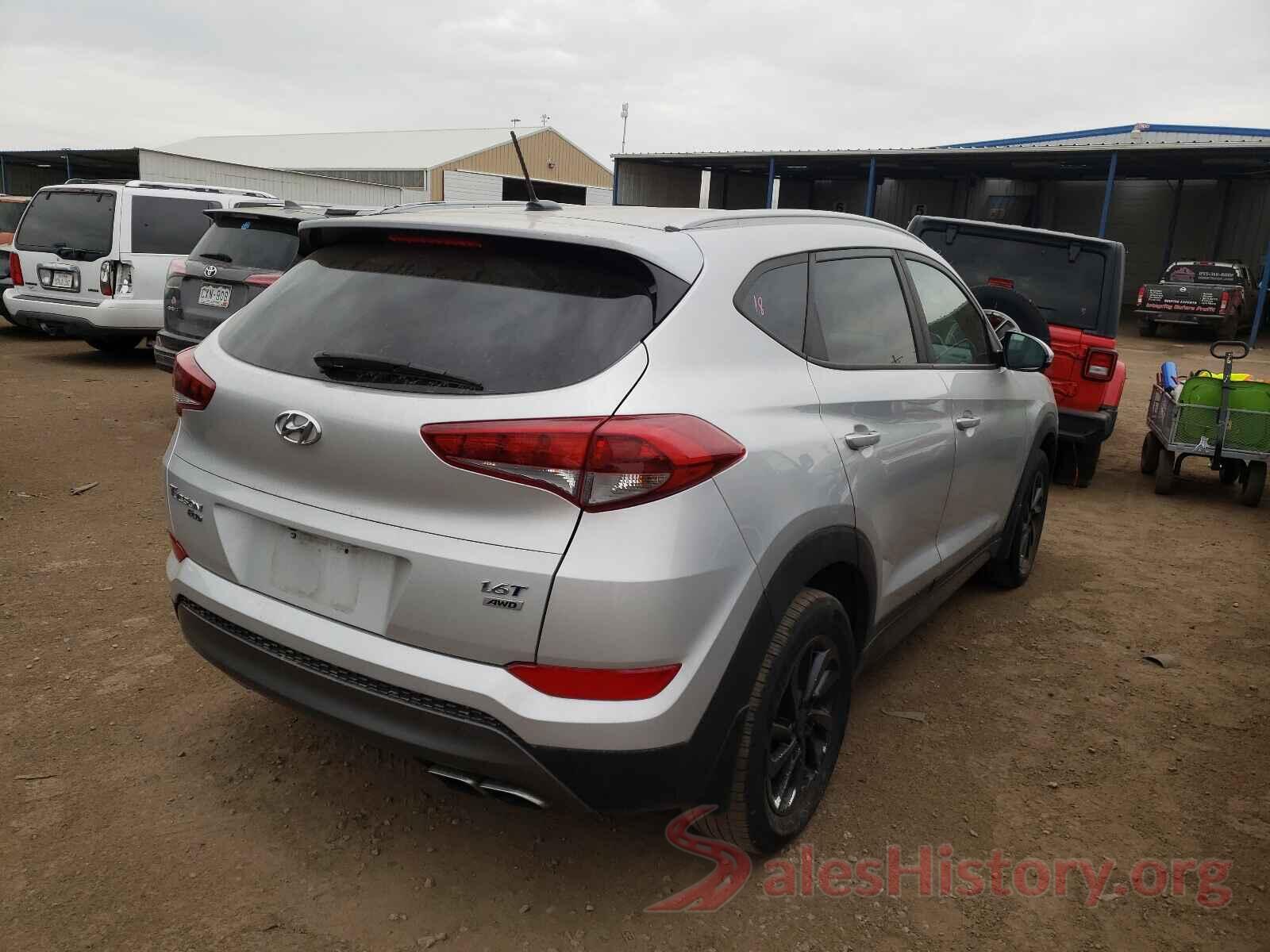 KM8J3CA28GU169582 2016 HYUNDAI TUCSON