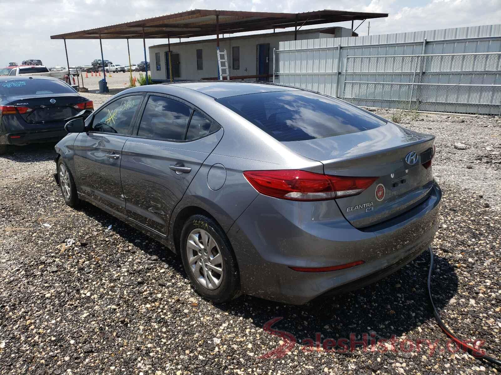 5NPD74LF1JH261310 2018 HYUNDAI ELANTRA