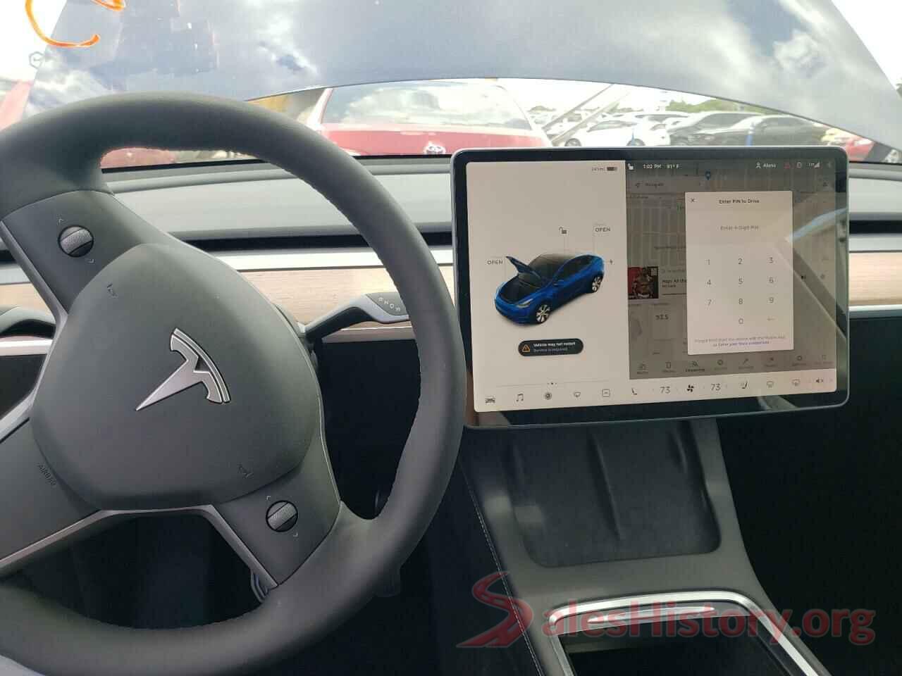 5YJYGDEE1MF177366 2021 TESLA MODEL Y