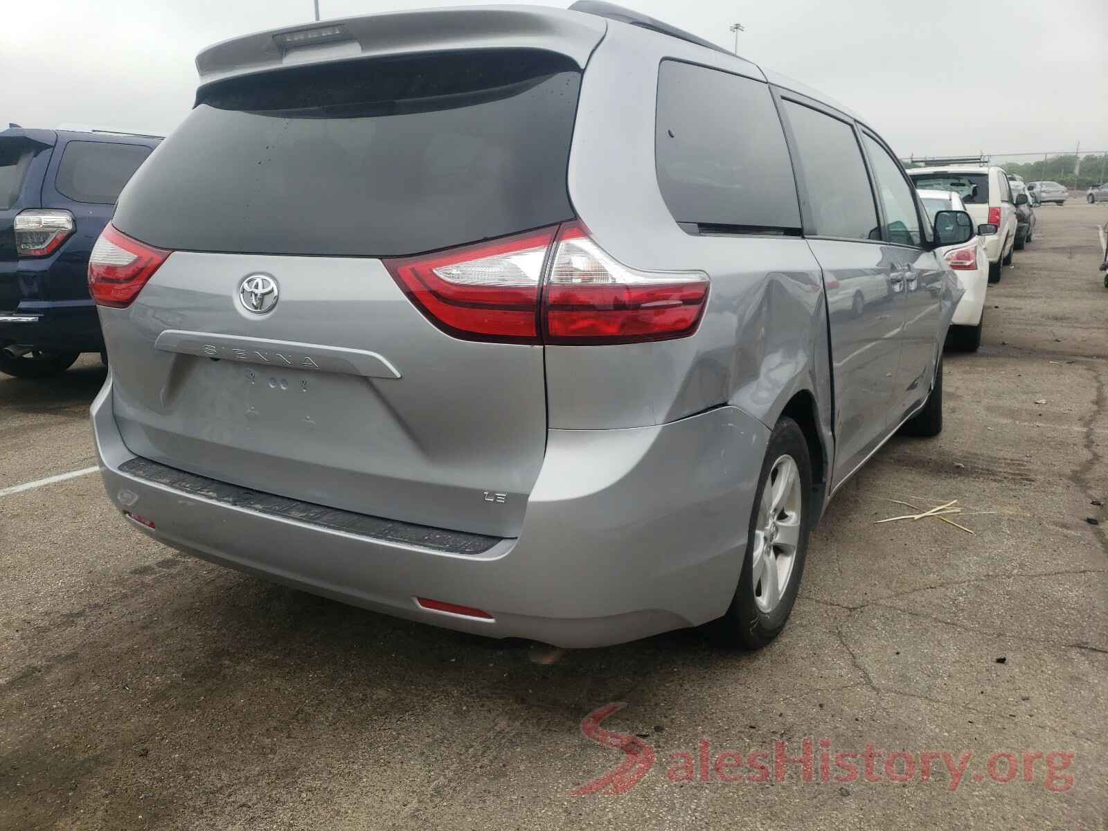 5TDKK3DC8GS697756 2016 TOYOTA SIENNA