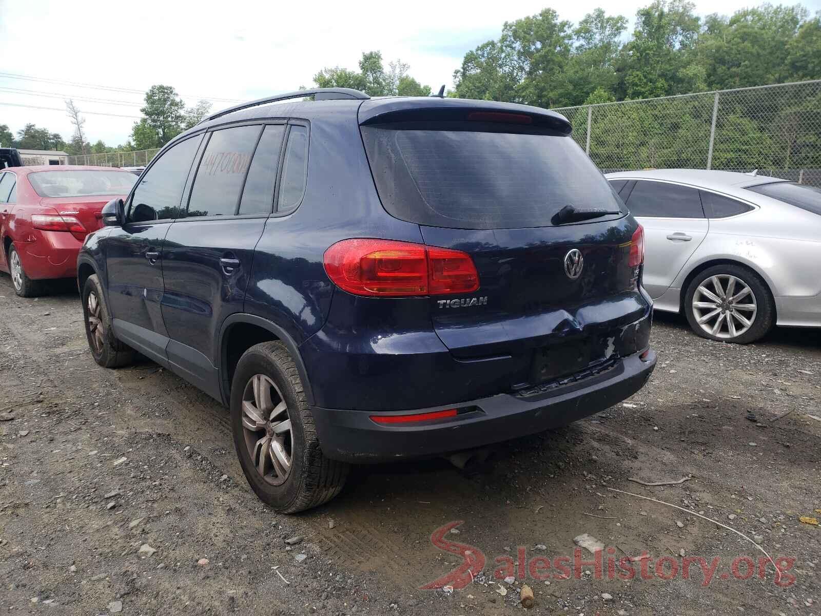 WVGBV7AX9GW604437 2016 VOLKSWAGEN TIGUAN