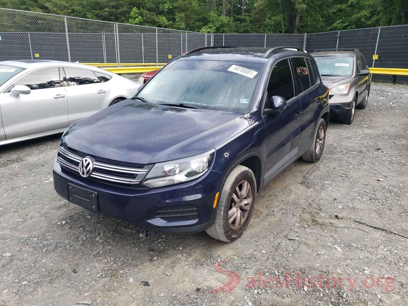 WVGBV7AX9GW604437 2016 VOLKSWAGEN TIGUAN