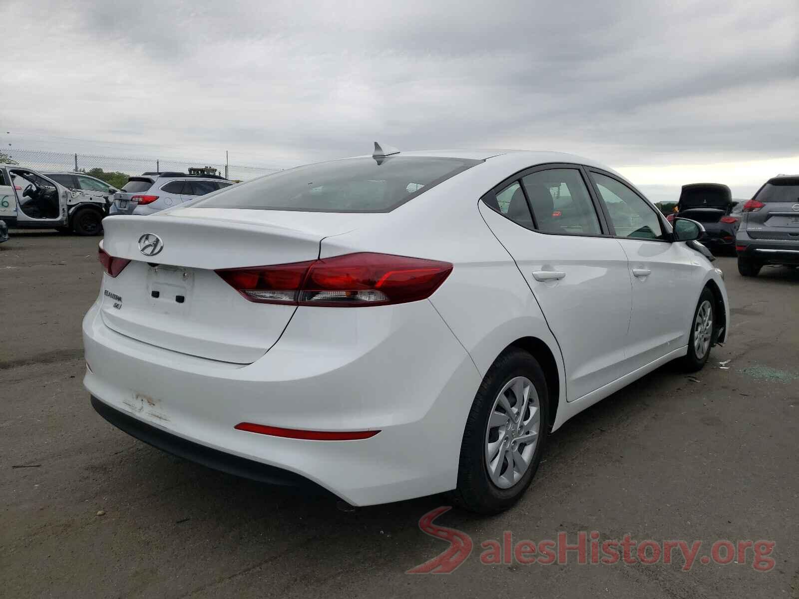 5NPD74LF2JH394545 2018 HYUNDAI ELANTRA