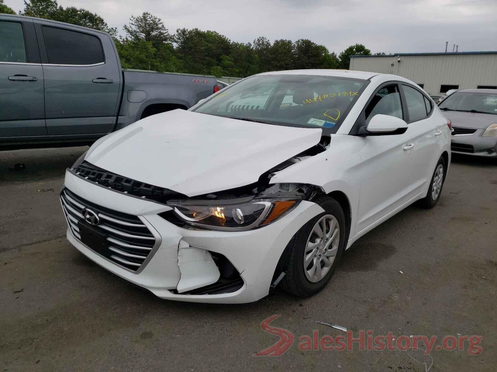 5NPD74LF2JH394545 2018 HYUNDAI ELANTRA