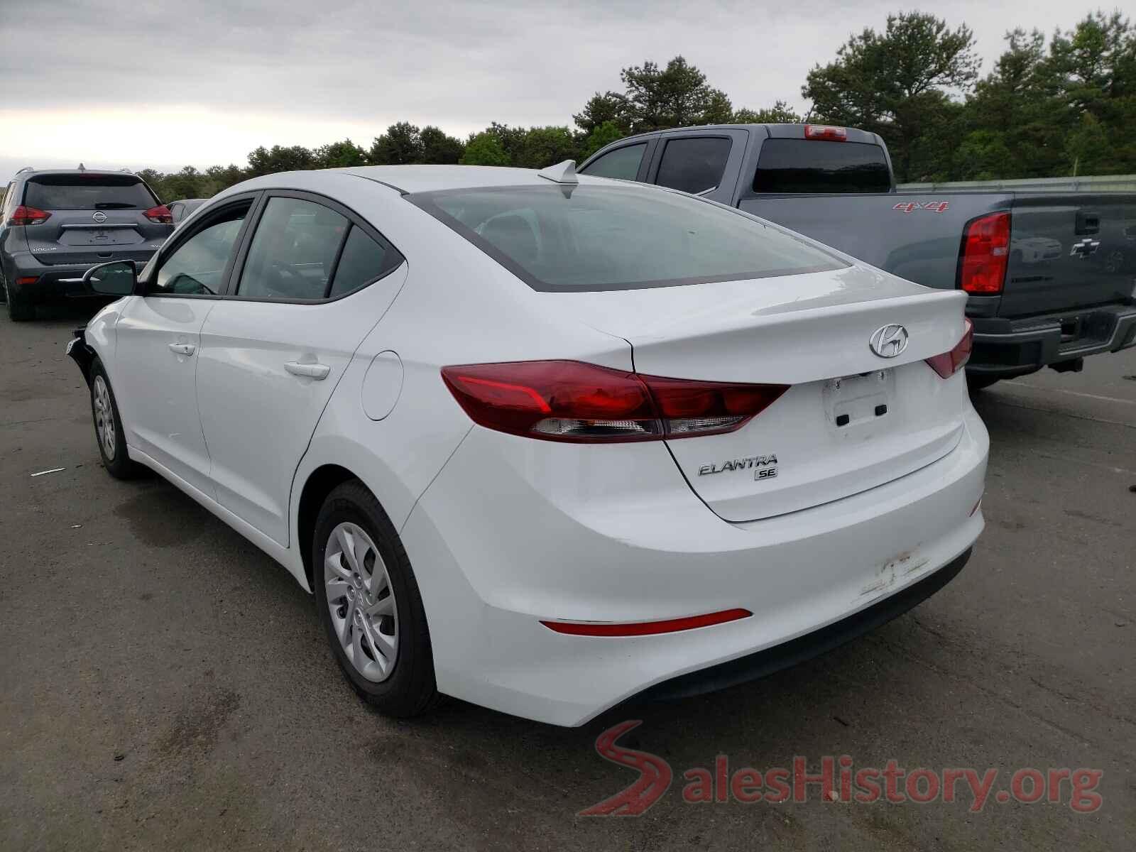 5NPD74LF2JH394545 2018 HYUNDAI ELANTRA