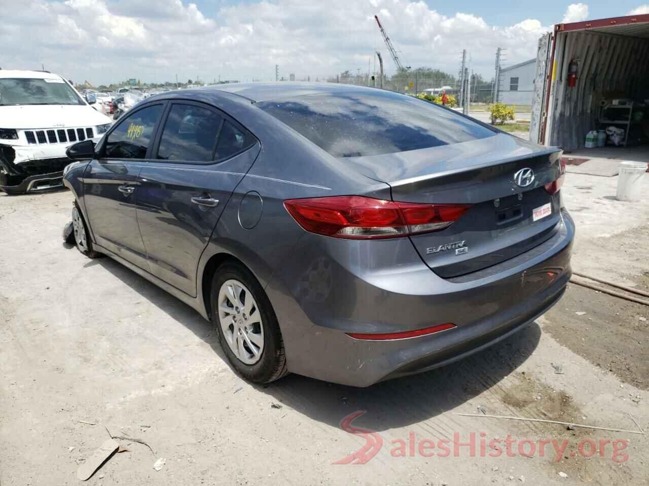 5NPD74LF7JH338181 2018 HYUNDAI ELANTRA