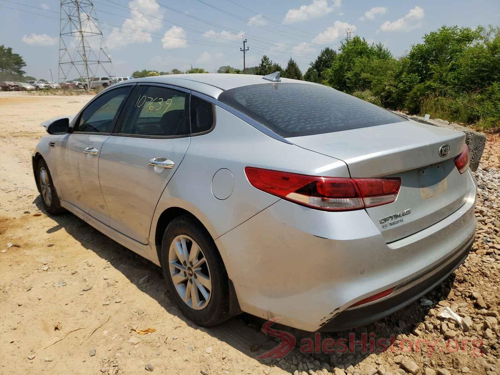 5XXGT4L38GG077260 2016 KIA OPTIMA