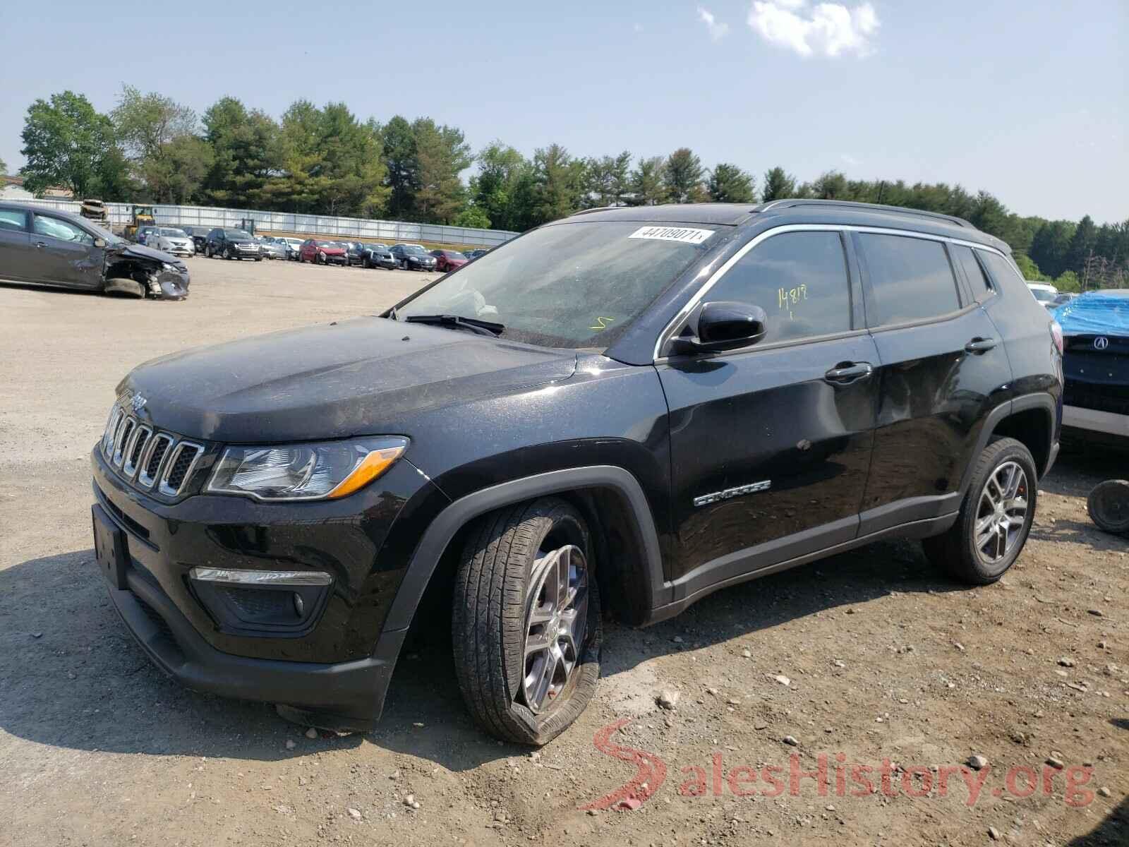 3C4NJDBB7LT153863 2020 JEEP COMPASS