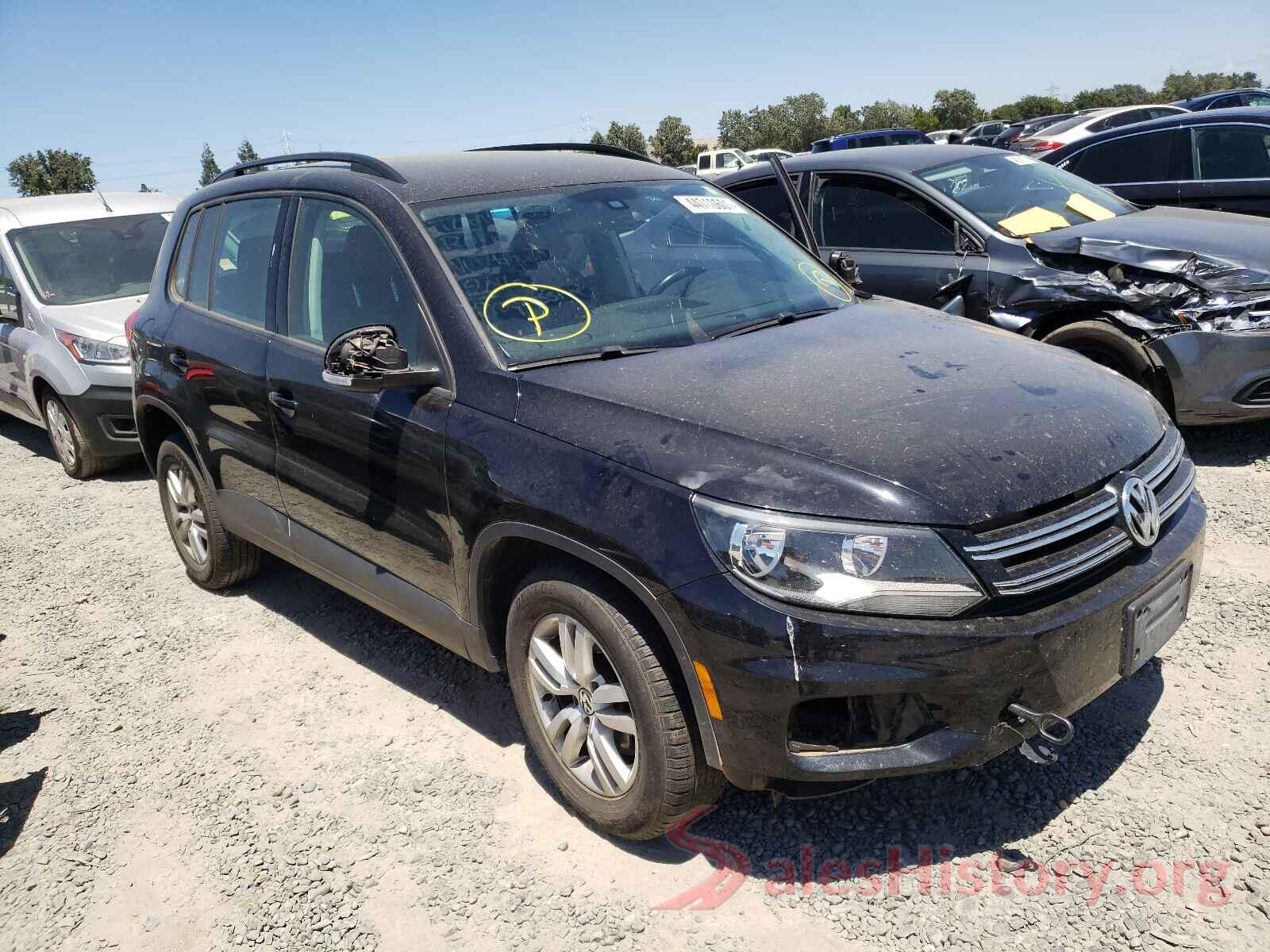 WVGAV7AX4GW593147 2016 VOLKSWAGEN TIGUAN