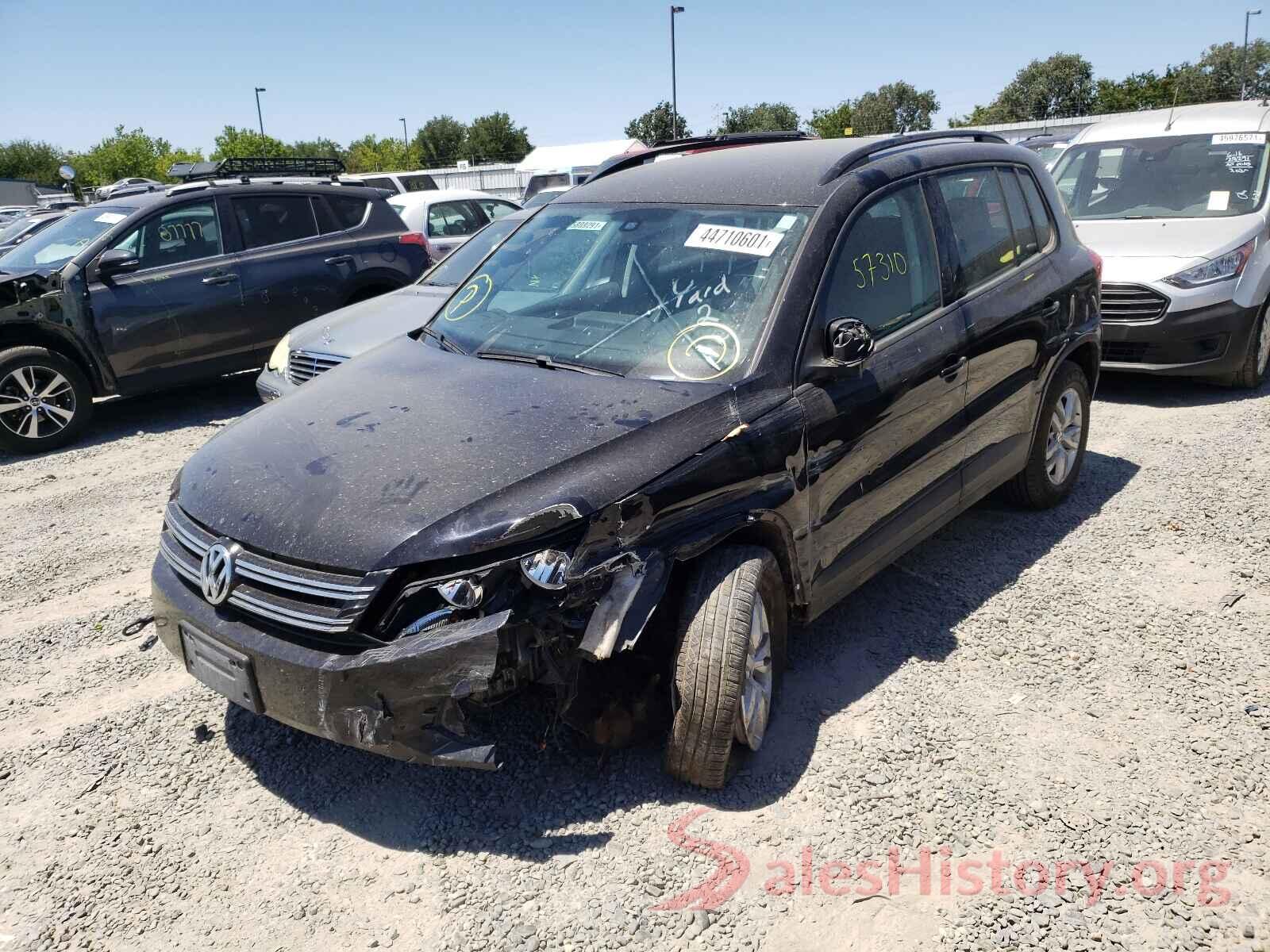 WVGAV7AX4GW593147 2016 VOLKSWAGEN TIGUAN