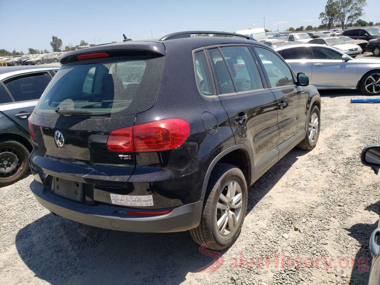 WVGAV7AX4GW593147 2016 VOLKSWAGEN TIGUAN