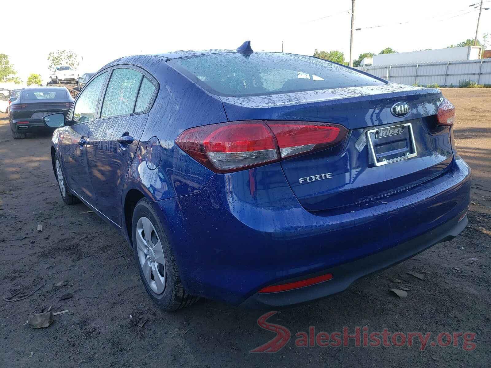 3KPFK4A77HE038626 2017 KIA FORTE