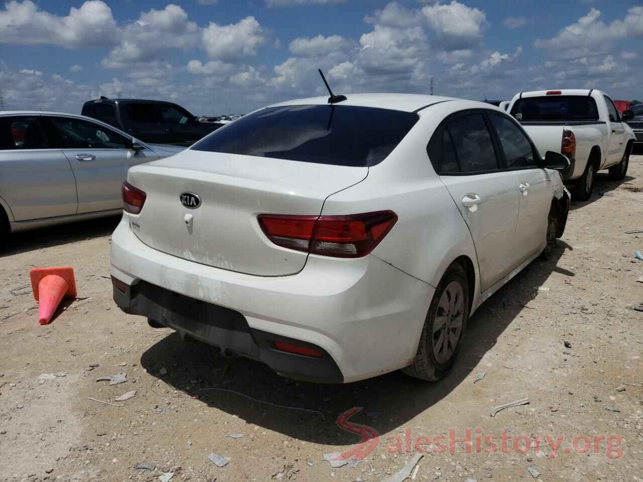 3KPA24AD2LE308760 2020 KIA RIO