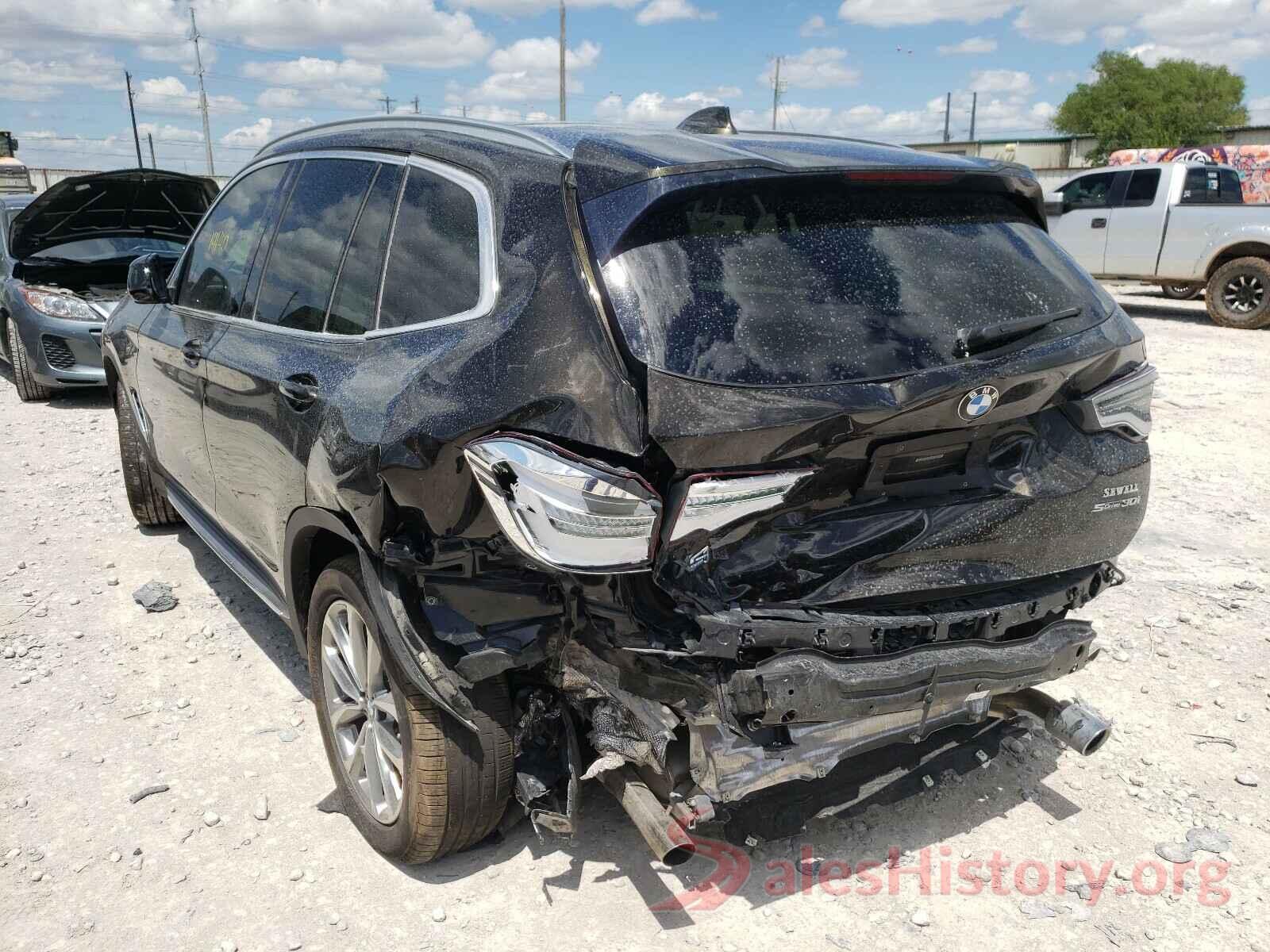 5UXTR7C56KLF29555 2019 BMW X3