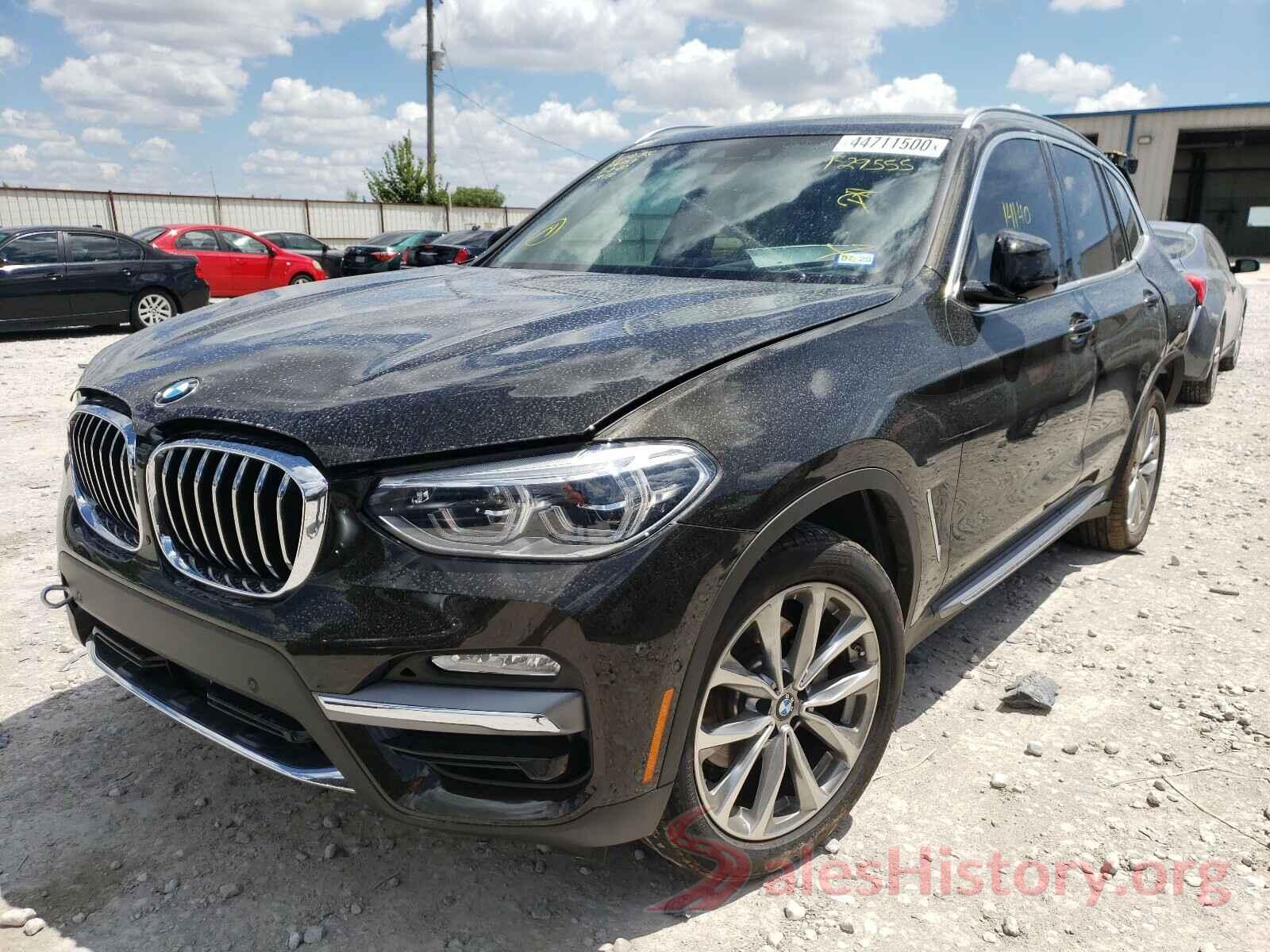 5UXTR7C56KLF29555 2019 BMW X3