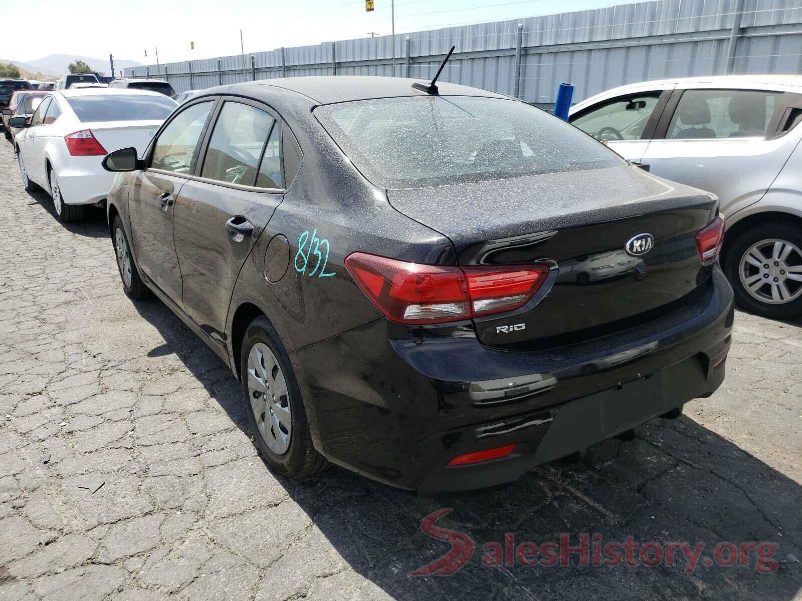 3KPA24AD8LE343898 2020 KIA RIO