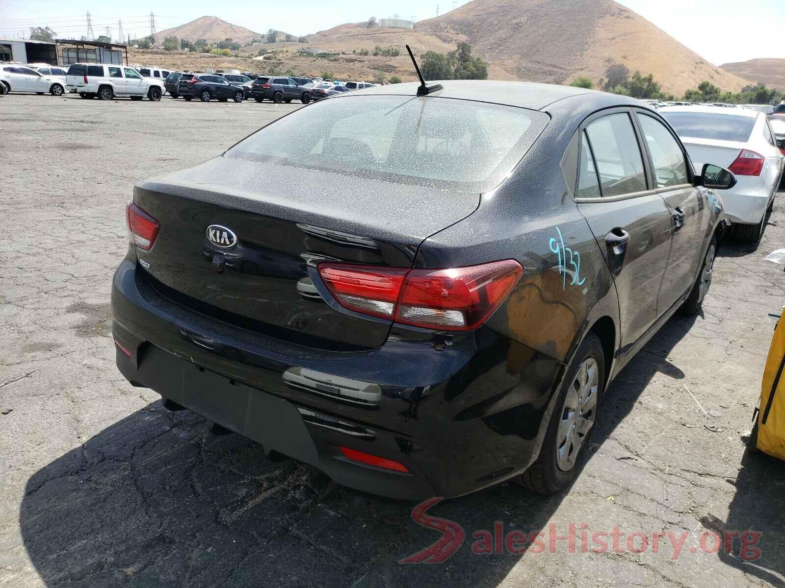 3KPA24AD8LE343898 2020 KIA RIO