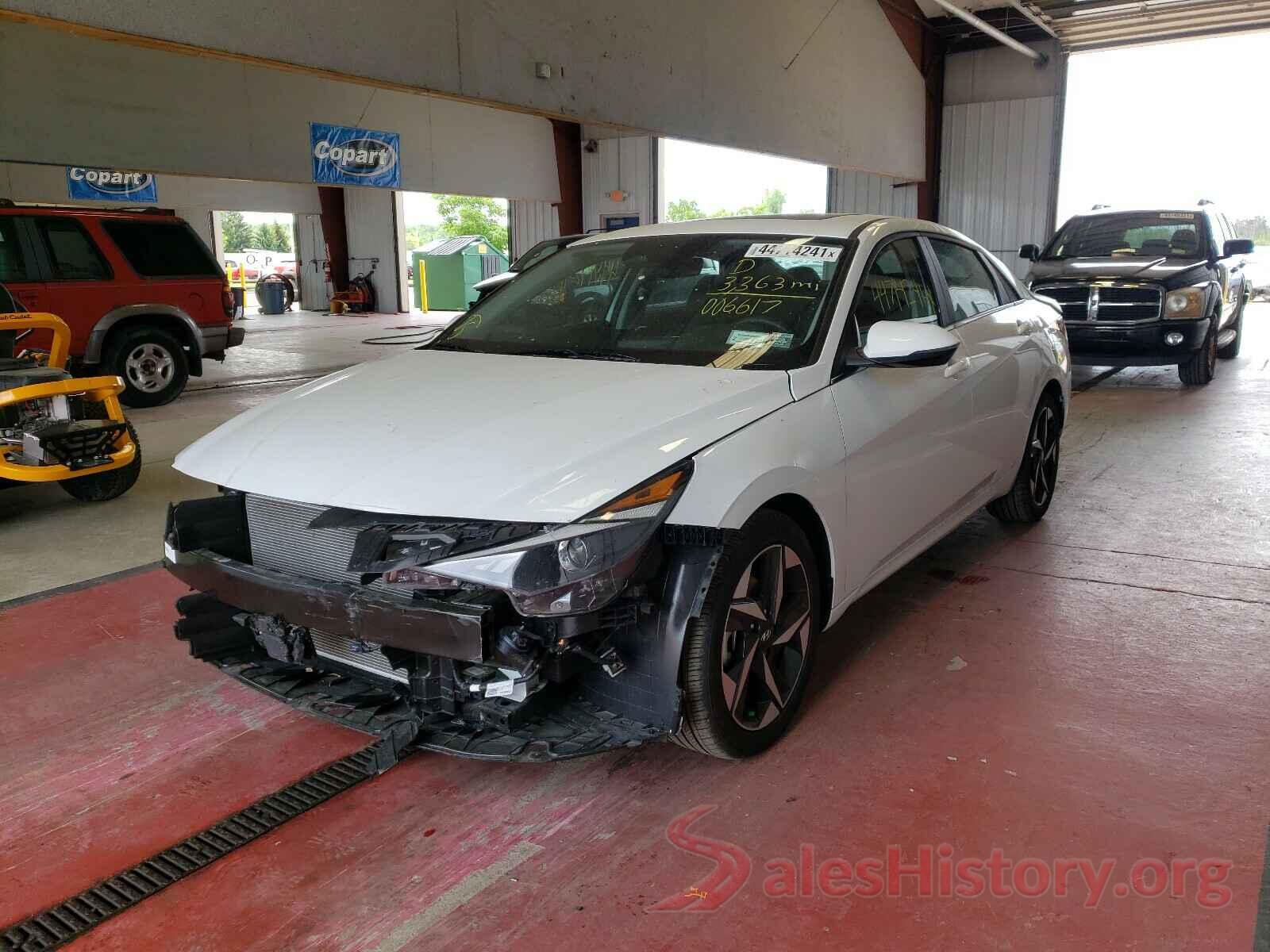 5NPLN4AG0MH006617 2021 HYUNDAI ELANTRA