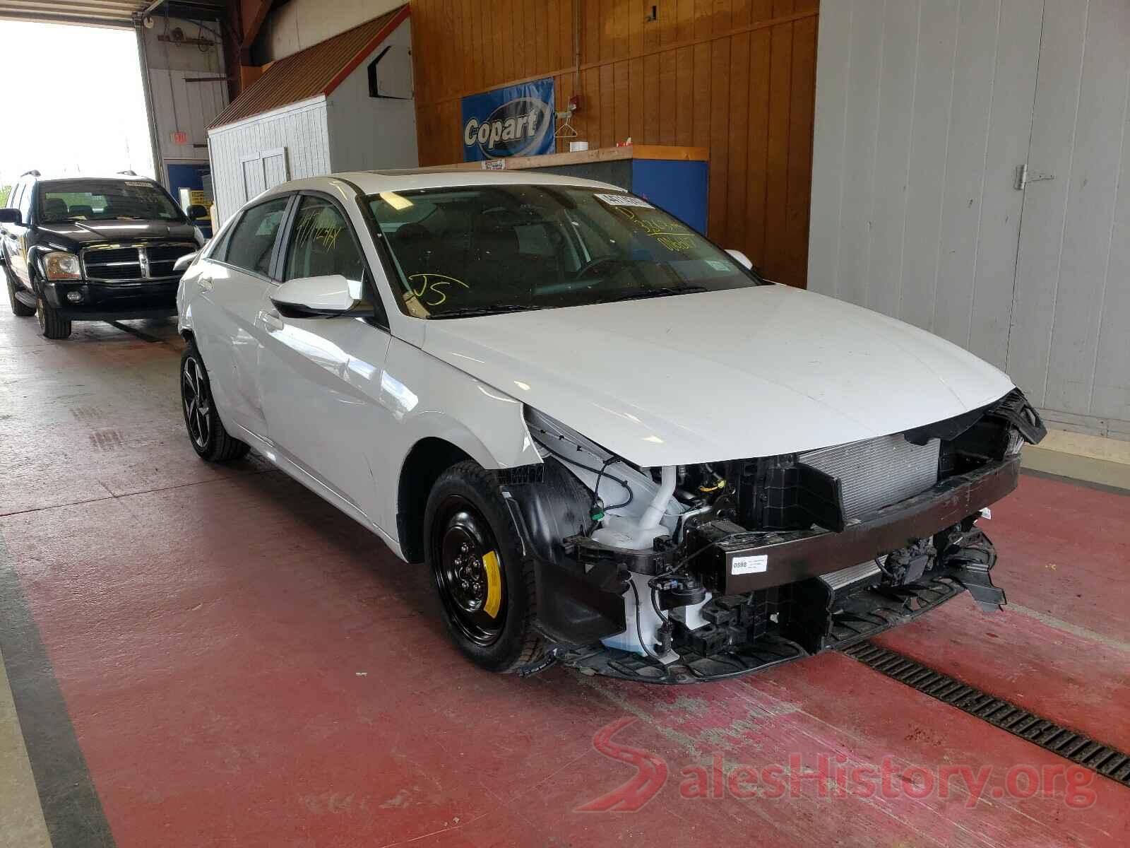 5NPLN4AG0MH006617 2021 HYUNDAI ELANTRA