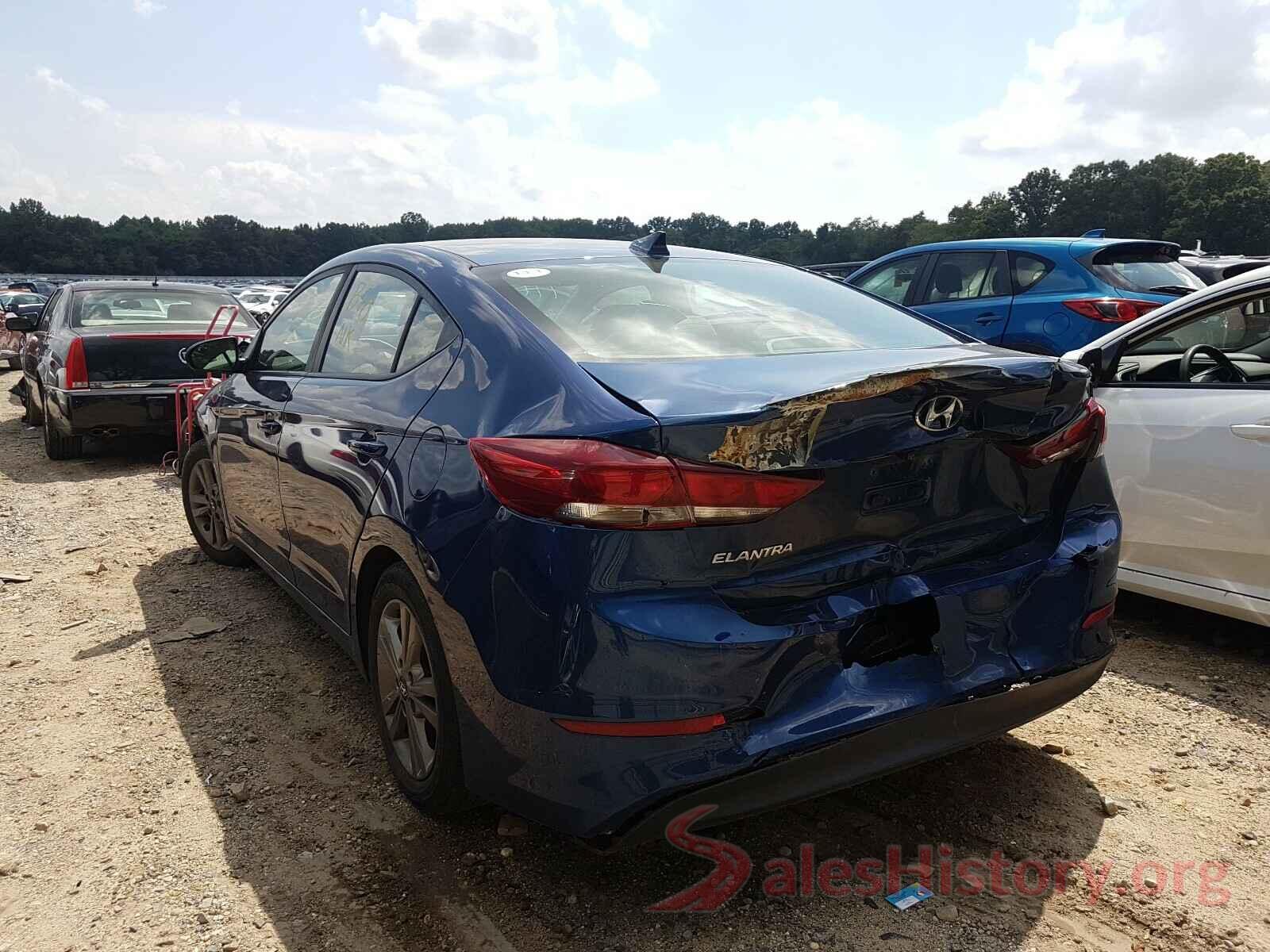 5NPD84LF3HH154122 2017 HYUNDAI ELANTRA