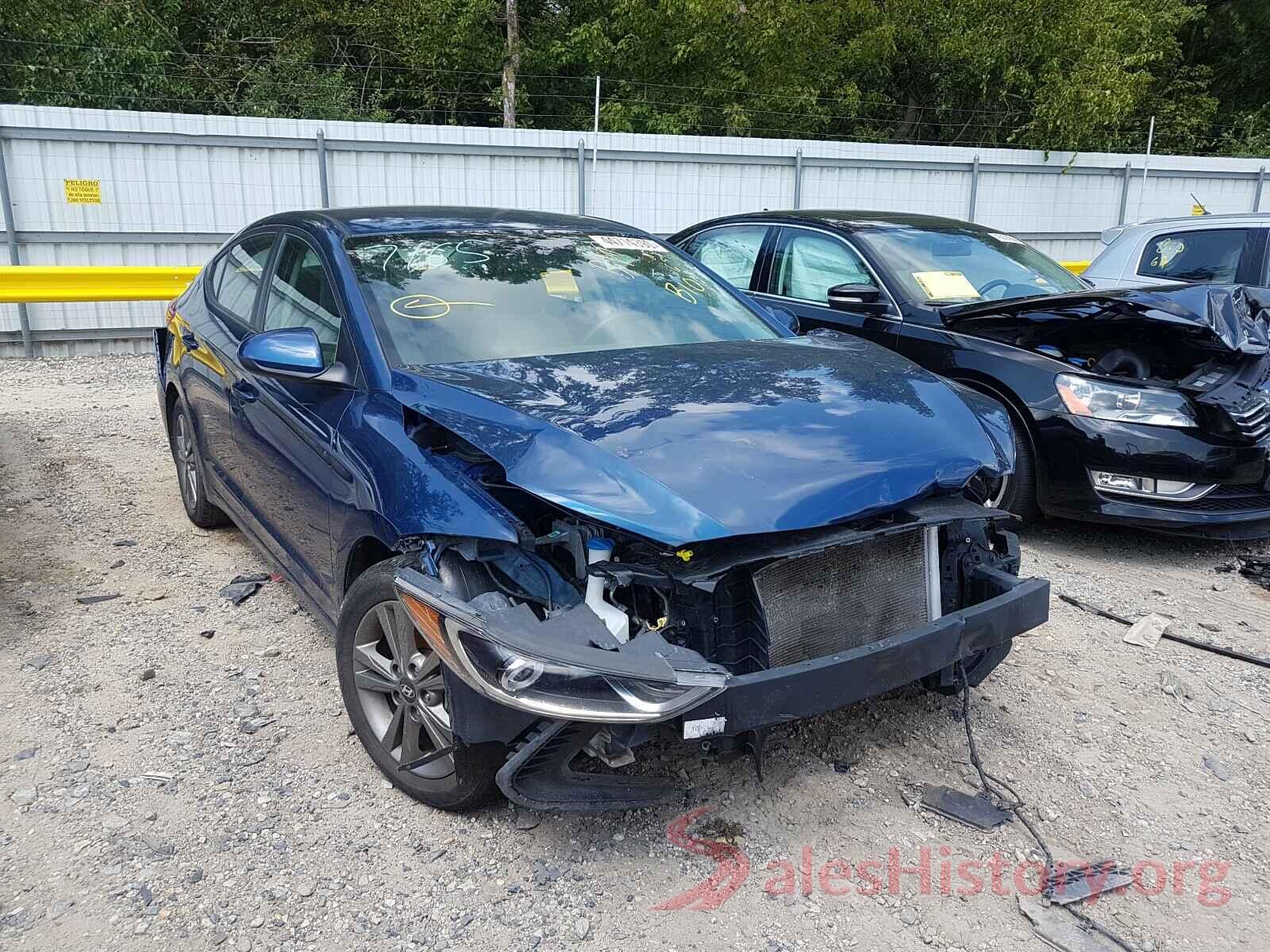 5NPD84LF3HH154122 2017 HYUNDAI ELANTRA