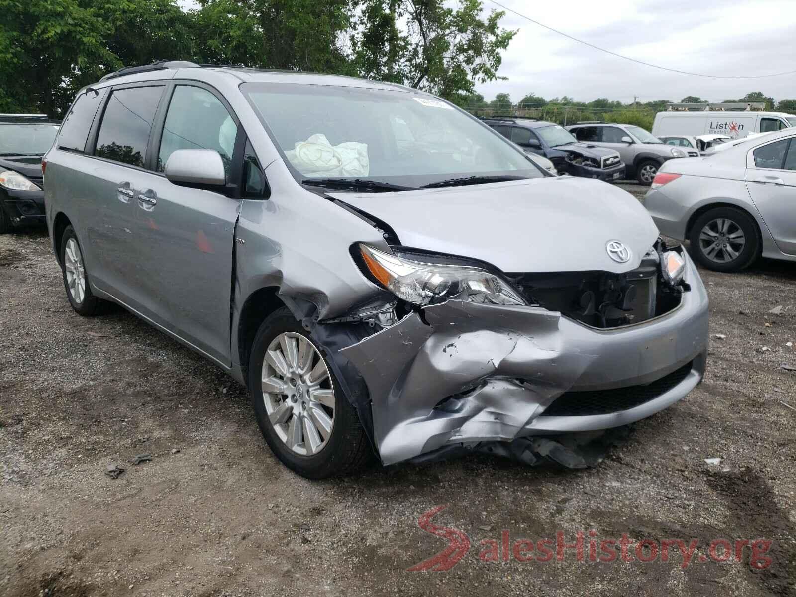 5TDDZ3DC1HS165707 2017 TOYOTA SIENNA